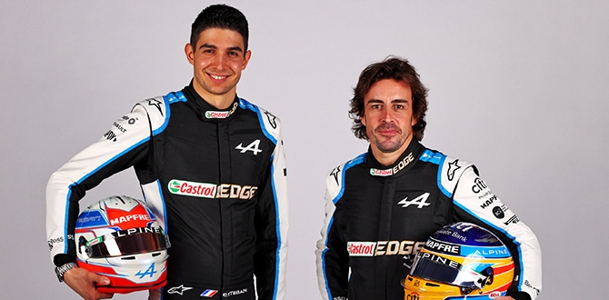 Esteban Ocon a Fernando Alonso